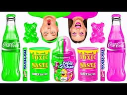 Food of The Same Colors Challenge | Funny Kitchen Hacks by BaRaDa Challenge