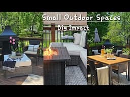 Extreme Outdoor Makeover Small Deck Big Impact