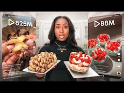 I Tested the MOST VIEWED TikTok Dessert Recipes