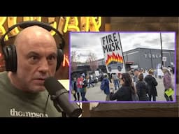 Joe Rogan Calls Out Democrats For Funding Tesla Protests