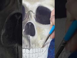 Skull Painting🤘💀 #art