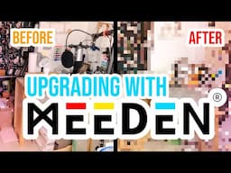 MEEDEN help me Spring clean my painting corner! decluttering and improving my space for better art 🎨