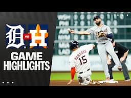 Tigers vs. Astros Game Highlights (4/29/25) | MLB Highlights