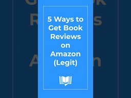 5 Ways to Get More Book Reviews on Amazon