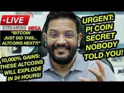 🚀 LIVE NOW: Bitcoin, Altcoins & Pi Coin Price Analysis - Market Moves You NEED to Know! 🚀