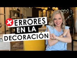 🔥ESTO ARRUINA TU DECORACIÓN ¡NO LO HAGAS!🔥