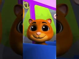 Wheels On The Bus #shorts #bussong #kidssongs #nurseryrhymes #babysongs #ytshorts