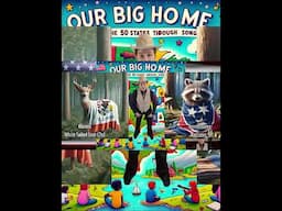Our Big Home - Learn the Fifty States #shorts #music