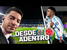 SE PICA EN EL CAMPO DE JUEGO EN ARGENTINA vs COLOMBIA 🇦🇷 🇨🇴