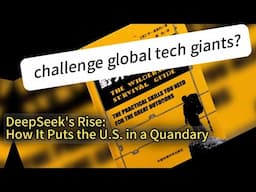 DeepSeek's Rise: How It Puts the U.S. in a Quandary