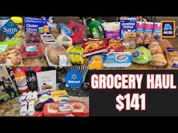 🖤NEW🖤 Budget Grocery Haul💰Sam's Club, Aldi, & Walmart