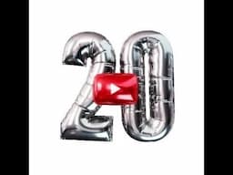 YOUTUBE CELEBRATES 20 YEARS! AND MY 17 OUT OF 20 YEAR HISTORY WITH YOUTUBE WITH THIS CHANNEL!