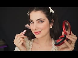 ASMR ME MAQUIANDO - Sons de maquiagem para dar soninho