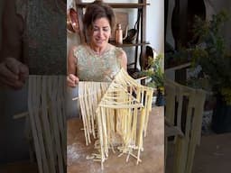 How to make pasta without a pasta machine #Easy #delicious #pastarecipe #recipe #freshpasta