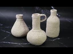 JARRITA TEJIDA A CROCHET  Primer modelo