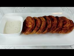 Delicious carrot, wheat, onions, cheese, shrimp snacks, and garlic sauce #recipe #follow