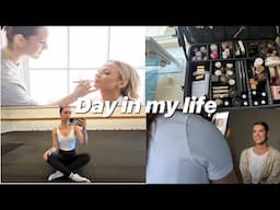 Day in my life as a makeup artist | grwm, bridal trial behind the scenes