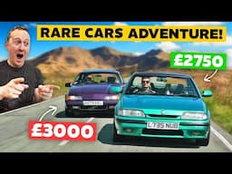 £3000 Rare Cars Road Trip Adventure!