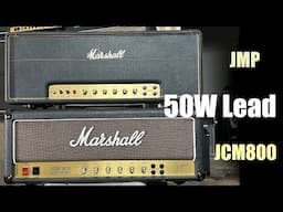 JCM800 vs JMP - Marshall 50W Lead Model 1987 Comparison