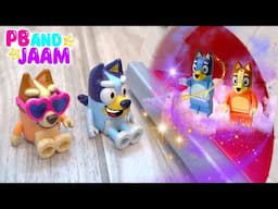 Bluey and Bingo Lego Adventure AND Green Goblin Needs Spidey's Help! Bluey Pretend Play PB and JAAM