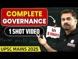 Complete Governance for UPSC in One Shot 🔥 | GS Paper-2 UPSC Mains | UPSC Mains Governance