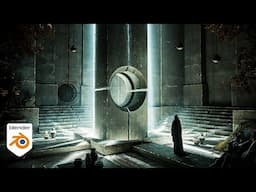 Creating a Sci-Fi Temple in Blender | Blender 4.3