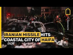 Iranian missile hits coastal city of Haifa