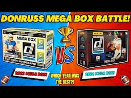 *2023 vs 2024 DONRUSS FOOTBALL MEGA BOX PRODUCT BATTLE!🏈😱
