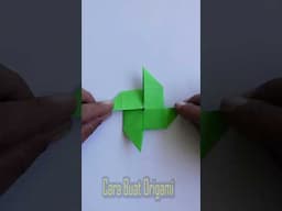 Origami spiner #origamitutorial #tutorial #diy #origami #papercraft #paperspiner #kerajinantangan