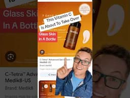 This VITAMIN C SERUM Could Change It All - Medik8 Vitamin C #shorts