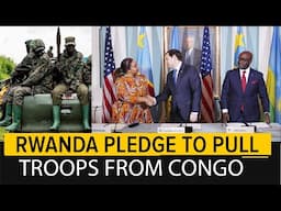 U.S. Secretary Rubio oversees Congo-Rwanda deal to ease fighting