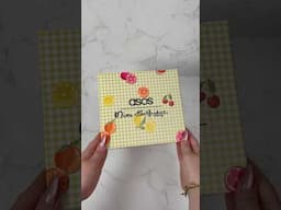ASOS x Miss Selfridge Euro Summer Beauty Box unboxing ☀️ #asos #asosbeautybox #unboxing #missboux