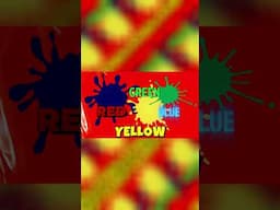 Red, Blue, Yellow, and Green Colors | Fun Learning Song for Toddlers & Preschoolers! 🌈#shorts