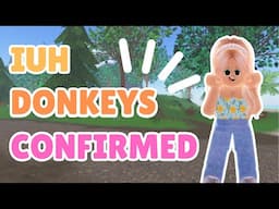 IUH Donkeys CONFIRMED to Be Obtainable! | Wild Horse Islands