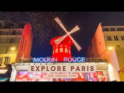 EXPLORING PARIS - InterContinental Hotel, Catacombs and an Honest Review of the Moulin Rouge!