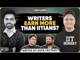 The IITian Who Wrote Kota Factory, Lafangey & Salman Khan’s Movie | UT EP112