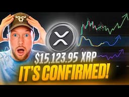 Ripple XRP: $15,123.95 XRP Trade Confirmed! (BREAKING CRYPTO NEWS)