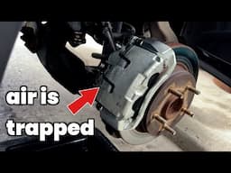 brakes won't bleed no matter what