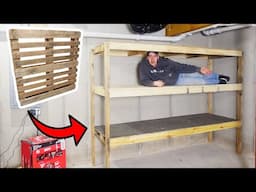 How I get Free Wood for a Shelving unit
