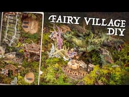 I made a secret fairy village