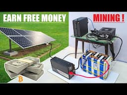 Laziest Way to Make Money in 2025 | Free Energy Powered Solar Crypto Mining ( Jinglemining )