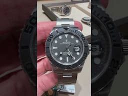 Rolex Yacht-Master 42 RLX Titanium #rolex #yachtmaster42 #titaniumwatch #rlx