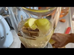 Agua de Avena 🥣 y Manzana 🍏 RICA Y FÁCIL DE PREPARAR