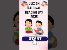 Reading day quiz in English 2025 |Quiz on Reading day |Vayana dinam quiz English 2025| June 19 quiz