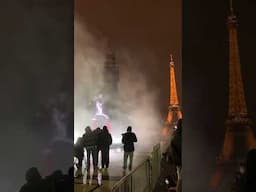 Rafael Nadal Retirement: Nike's Tribute To Rafael Nadal Near Eiffel Tower in Paris.