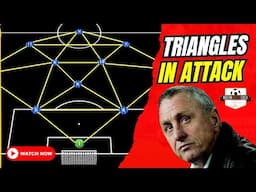 The Key To Triangles in Attack for Possession-Based Tactical Systems!