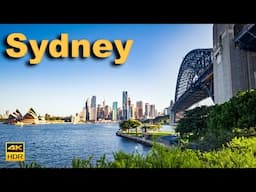 Sydney Australia Walking Tour – A Leisurely Stroll Through North Sydney | 4K HDR