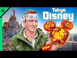 $100 Tokyo Disney Food Challenge!! (Mermaid Sushi)