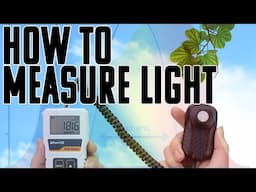 Learn The Right Way To Measure Your Plants Lighting | PAR Vs. Lumens Why PAR Is The ONLY Way.