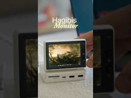 Este é o Rajdiz Mini Monitor USB-C, perfeito para dar um toque nostálgico ao seu setup.